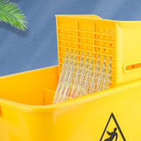 Plastic and Metal Hand-Press Mop Wringer Head Lever Handle Mop Wringer Head Rectangular Cage Cleaning Equipment Ventilated