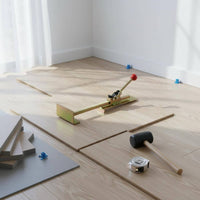 Flooring Tightening Hook Angled Lever Interlocking and Slot Floor Tool Beveled