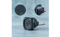 Marine-Grade Water Alarm Unit Compact Water Alarm with Mounting Bracket Audible Low-Profile for Boat Owners, Boaters, Bilge, Boats