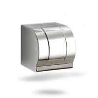 Toilet Tissue Holder with Shelf Enclosed Hardware