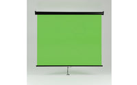 Pull-down Backdrop Wall-Mounted Backdrop with Pull Cord Manual Retractable Background for Streamers, Home Studio