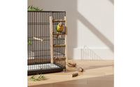 Safe Bird Ladder with Hooks Sturdy Hanging Bird Ladder Long-Lasting Toy Compact for Parrots, Cockatiels