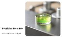Turntable Bubble Accurate Alignment Precision Record Player Leveling Tool Improves Accuracy Platter Spirit Level for Vinyl Collectors, DJs