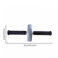 Core Roller Compact Exercise Wheel Non-Slip Handles Fitness Equipment