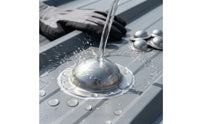250 Pieces Metal Screw Cap with Flange Watertight Hardware Long-Lasting