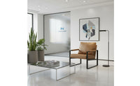 Single Sofa Chair Ergonomic Backrest Commercial Furniture Wide Seat for Balcony
