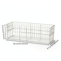 Phone Case Organizer Clear Phone Case Holder Divider Tray Transparent Multi-Slot for Collectors, Desk, Drawer