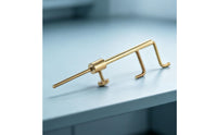 Brass Luthier Tool with Thumb Screw Golden Luthier Gauge Handheld Violin Caliper Precision for Luthiers