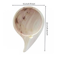 Cedar Wood Water Ladle Wooden Water Ladle Ergonomic Design Wood Bath Spoon for Kitchen