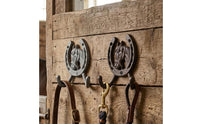 Curved Wall HookDecorative Cast Iron Wall Hook Fixture for Entryway, Hallway