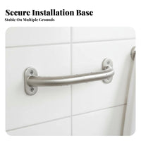 Stainless Steel Grab Handle Boat Grab Handle Boat Handrail Rustproof Polished Steel Handrail Long-Lasting
