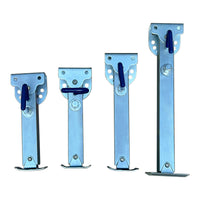 Heavy Duty Telescopic Parking Support Leg Hand Crank Trailer Jack 1 Ton for RV Modifications