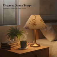 Linen Fabric Lampshade for E27 Table and Floor Lamps, Vintage Style DIY Replacement