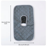 Protective Stroller Pad with Slot Padded Stroller Seat Liner with Air Vents Soft Cooling Cushion Portable for Babies, Strollers, High Chairs