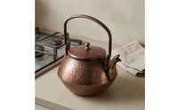Vintage Finish Turkish Tea Kettle Decorative Spout Hammered Copper Tea Kettle
