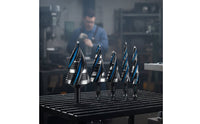 High Speed Steel Step Drill Bit Set 4-Flute Design Pagoda Drill Bit Set Storage Case Included Power Tool Accessory for Metalworkers