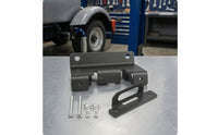 Four Way Flat Trailer Connector Bracket Two-Piece Four Way Trailer Wiring Mounting Bracket Steel for Towing Home Mechanics
