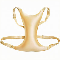 Adjustable Straps Washable Chest Support Cushion Buckles Memory Foam Chest Pillow Contoured 3D Breast Pillow Extended for Sleeping, Resting