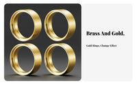 4 Pieces 1/24 Scale Lowers Center of Weight Distribution SCX24 Inner Wheel Rings Improves Climbing Performance Brass Wheel Lock Rings