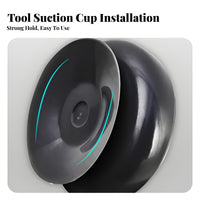 Drill-No-Drill Installation Waterproof Shower Clock Fogproof Suction Cup Bathroom Clock Anti-Fog for Children, Kitchen, Refrigerator