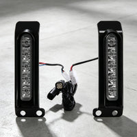 LED Motorcycle Lights Black Motorcycle Lights with Wiring Harness Illuminated Wiring Harness with for Motorcyclists