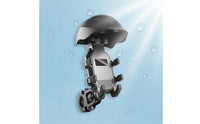 Phone Mount with Rain Cover Anti-Movement Phone Holder with Sun Visor Adjustable Angle Mobile Accessory for Motorcyclists