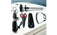 Multifunction Fishing Tool Kit with Lanyard and Sheath Stainless Steel Angling Gripper with Pliers Corrosion-Resistant Angling Lip Gripper with Scissors AllAll-in-One for Fishermen, Anglers