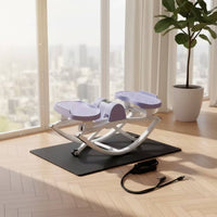 Stair Stepper with Resistance Band Resistance Cords Small-Step Machine Display Console Step Exercise Machine
