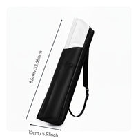 Nine-Slot Billiard Cue Bag Adjustable Shoulder Strap Multi-Cue Storage Bag Wear-Resistant Sports Accessory for Travel