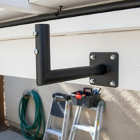 Eave Weathervane Mount Easy to Install Flagpole Mount Bracket Rust-Resistant Flagpole Bracket for House Eaves