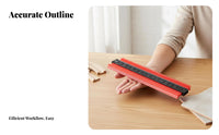 Versatile Contour Gauge Precise Measurement Profile Gauge Easy to Use for Carpenters, Flooring Installers, Tiling, Home Renovation, Workshop