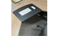 Clamp-on Desk Corner Connector Space-Saving Corner Desk Connector with Clamp Flat for Telecommuters