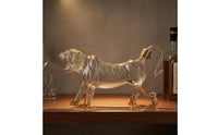 Animal-Glass Bottle Clear Glass Stopper Bottle Barware