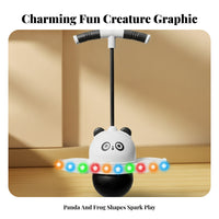 Anti-Slip Balance Jumping Ball Handheld Pogo Ball Long-Lasting Balance Bouncing Toy Indoor Outdoor Use for Children