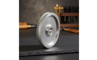 Diamond Grinding Wheel Textured Grinding Wheel with Diamond boarder Wear-Resistant for Lapidaries, Jewelry Making, Workshop