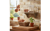 gingers Garlic Storage Container Multifunctional Hanging Storage Basket Wide Opening Kitchen Organizer for Renters