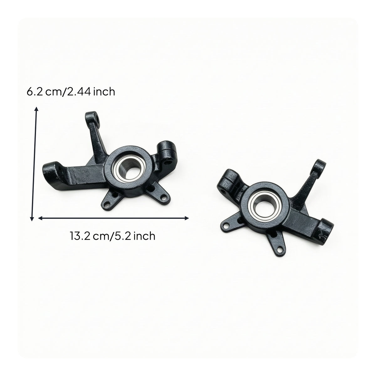 Steering  Joint with Bearing Machined Front Steering Spindle No Modifications Required Hardware for DIY Builders