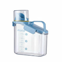 Rice Jar, Food Grade PS, Household Grain Container, Sealed, Moisture-Resistant, Capacity Scale