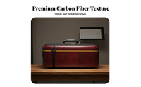 Carbon Fiber Saxoph Single Case Impact Resistant Alto Saxoph Single Case Lightweight Musical Instrument Accessory for Saxophonists, Gigs, Concerts