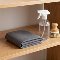Non-shedding Microfibre Cloth Bathroom Drying Cloth, High Absorbency Smooth Microfiber for Glass and Mirrors, Non-marking Kitchen Use