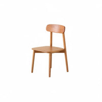 Hardwood Wood Construction Nordic design Desk Chair adaptable Use Upholstered Wooden Side Chair Easy Assembly Dining Seat Ergonomic Design for Homeowners, Restaurant Owners, Study Room, Home Office, Kitchen, Bedroom