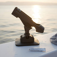 360 Rotating Rod Holder Hands Boat Fishing Rod Holder High Impact Resistant Boat Pole Mount for Kayakers