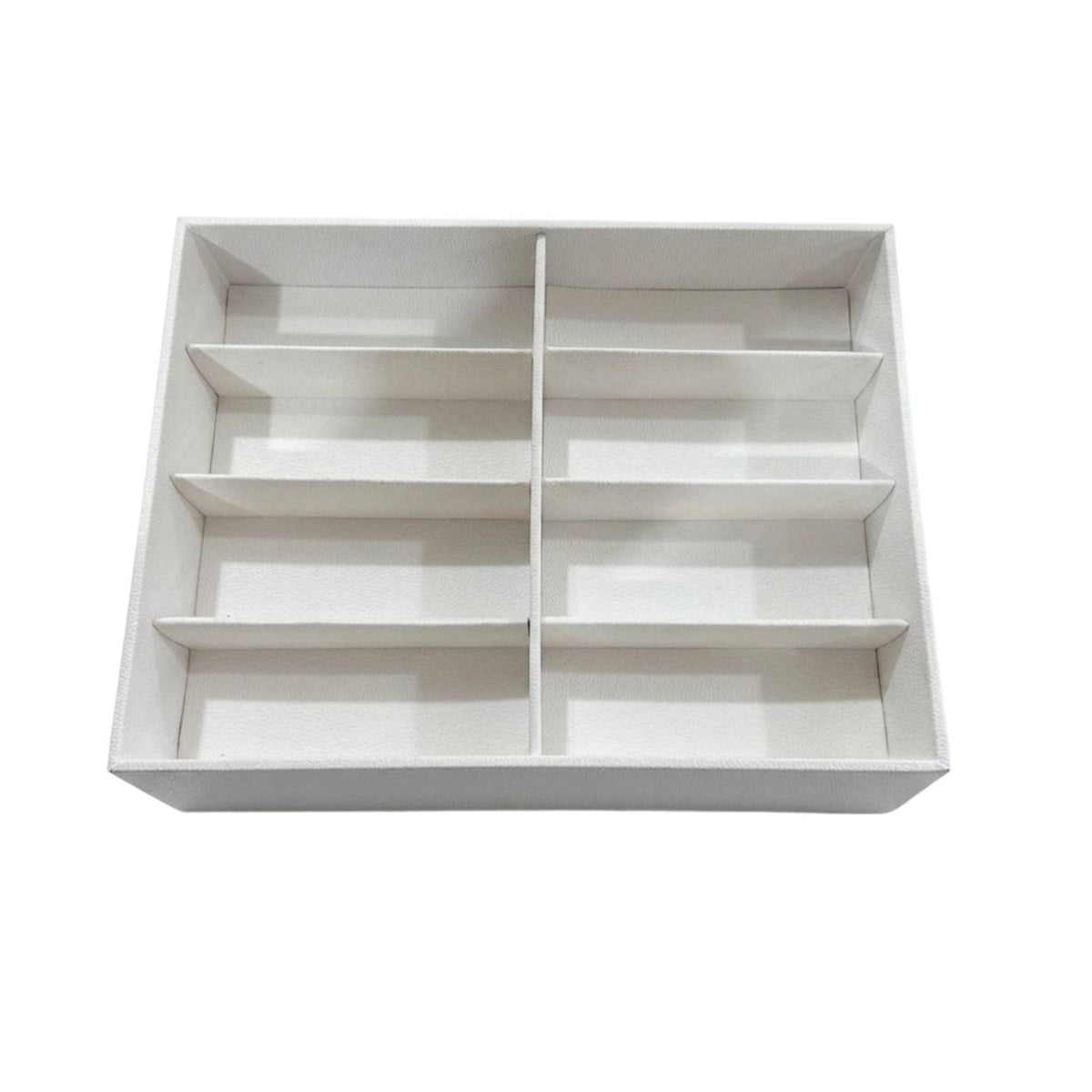 Eyewear Organizer with 8 Compartments Stylish Eyeglass Storage Box Long-Lasting