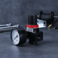 Air Pressure Regulator Adjustable Valve Accurate for Workshop, Mechanics, DIYers
