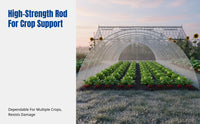 Garden Hoop Support Frame, Flexible Fiberglass Arch for Greenhouse, Trellis