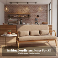 Upholstered Armchair and Table Set Modern Design for Coffee Shop, Office, Adults