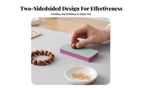 Rectangular Sanding Sponge Lubricant-Freelubricant-Freeless Double-sidedGrit Polishing File Assorted Grits Versatile