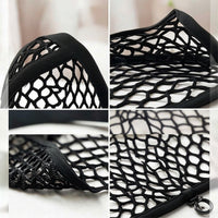 Elastic Cargo Net with Hooks Stretchable Mesh Cargo Net with Hooks Secure Reinforced for Drivers