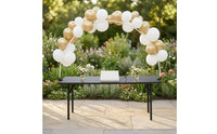2 M Table Balloon Arch Kit PE Rods Table Balloon Arch Stand Clamp Mounts Home Decoration Light Translucent