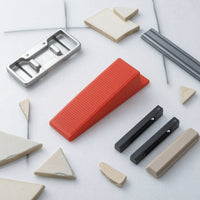 100 Pieces Tile Leveling Wedge Reusable Wedges Sturdy Tiling Tool for Home Improvers